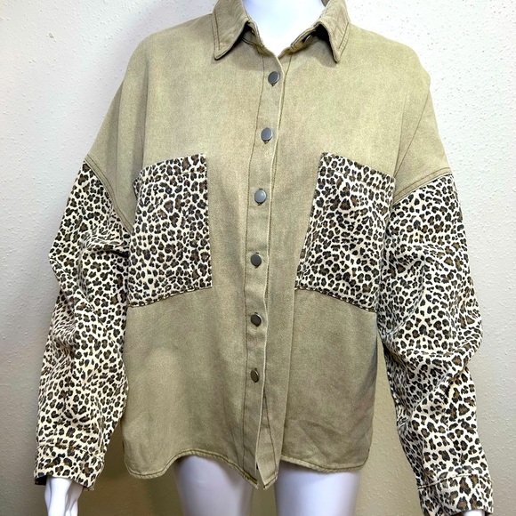 POL Denim shirt Shacket - Picture 4 of 9